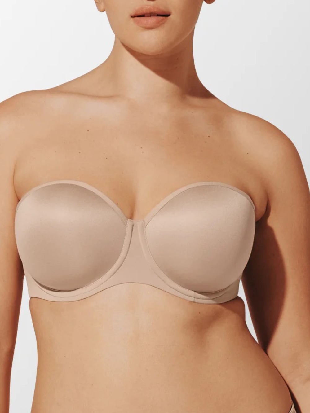 ThirdLOVE 24/7 ™ beige taupe 
Classic Strapless Bra 40C
